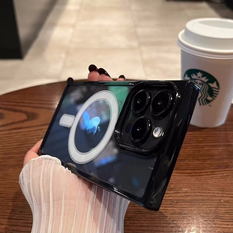 Square for Magsafe Magnetic Wireless Charging iPhone Case