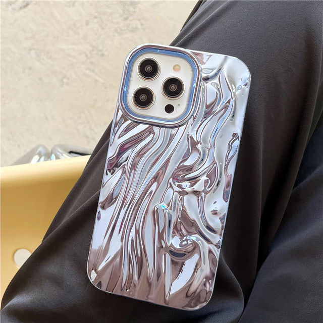 Pleated Water Ripple Wave iPhone Case