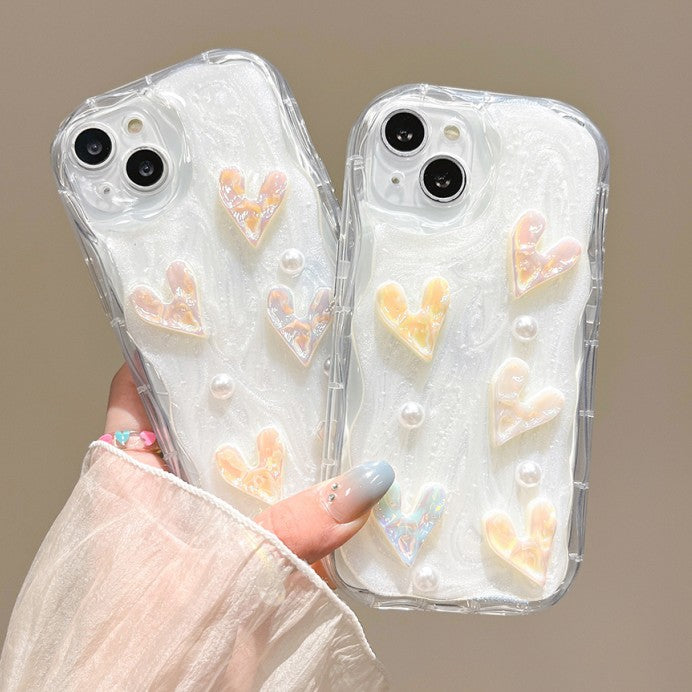 Folded Love Heart iPhone Case