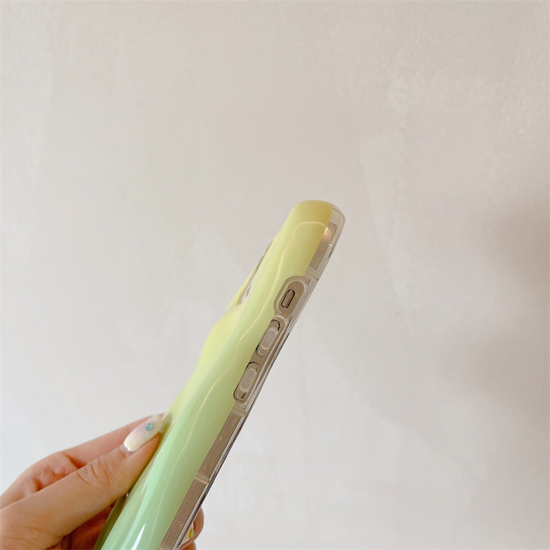Gradient Color Uneven iPhone Case