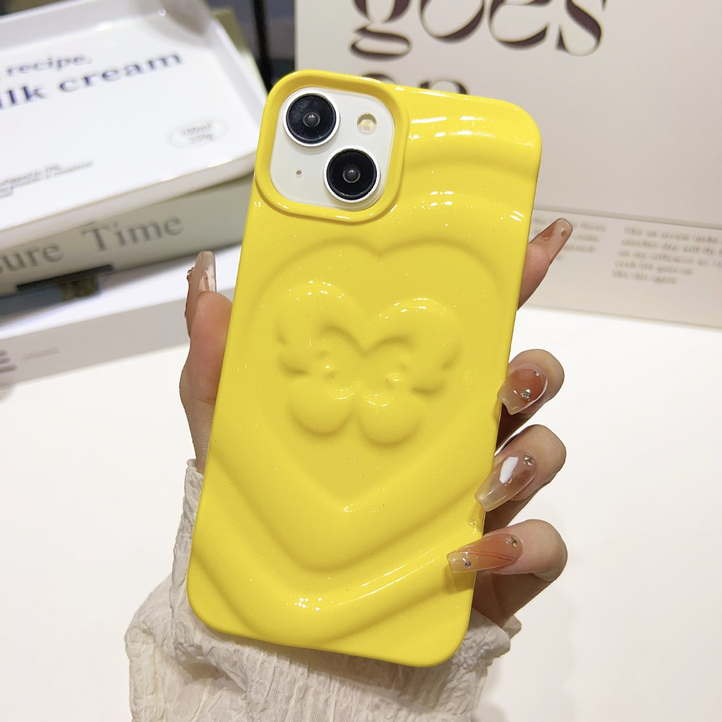 Candy Color 3D Butterfly iPhone Case