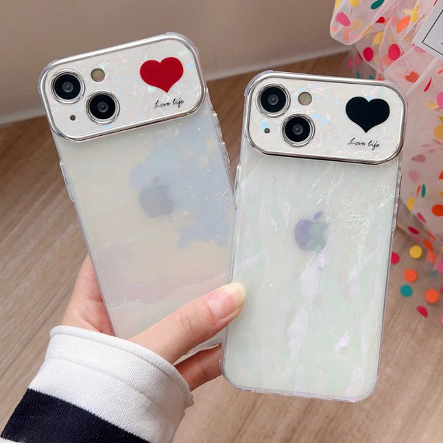 Big Window Love Heart iPhone Case
