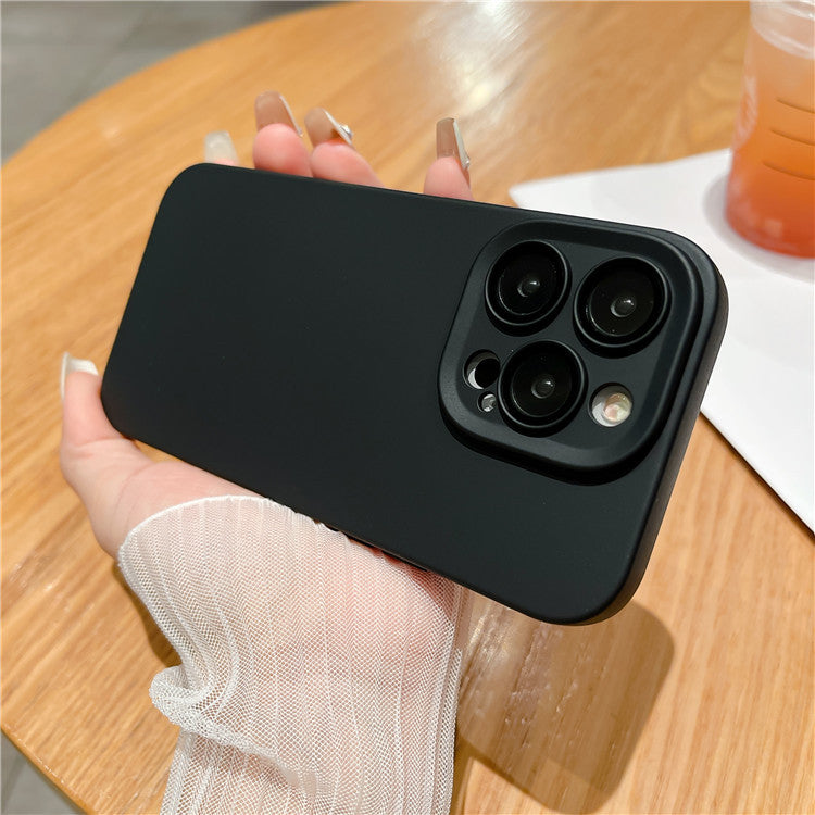 Solid Color Liquid Silicone iPhone Case