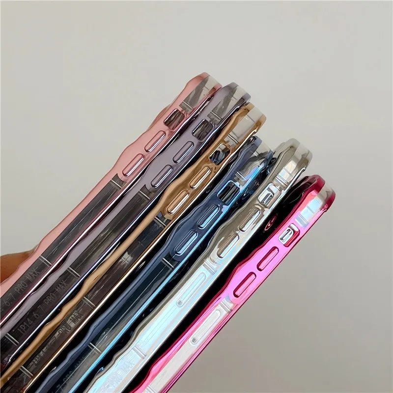 Pleated Water Ripple Wave iPhone Case