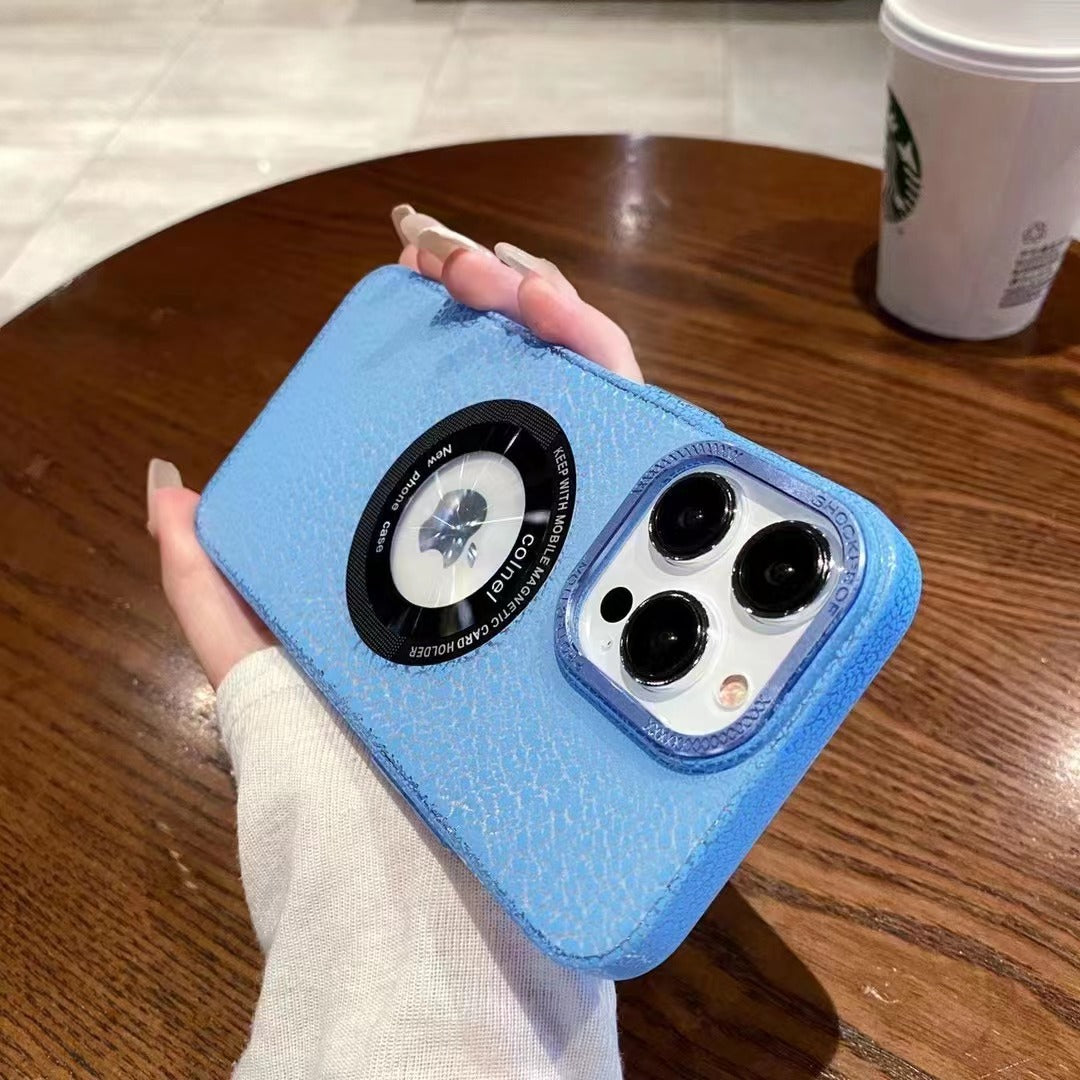 Crystal Crack Pattern for Magsafe Magnetic Wireless Charging iPhone Case