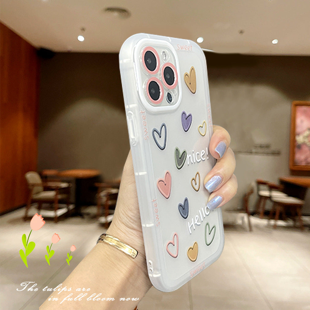Cute Love Heart iPhone Case