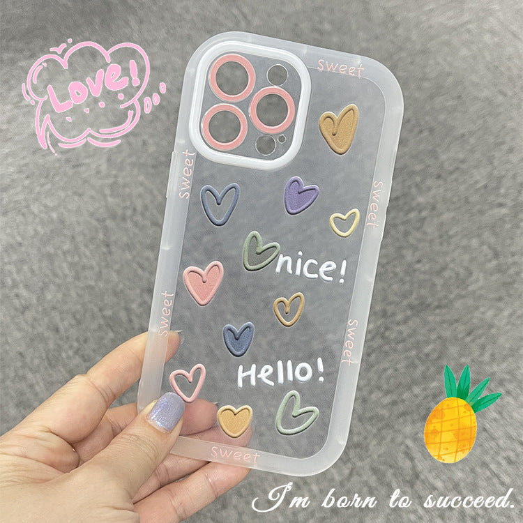 Cute Love Heart iPhone Case