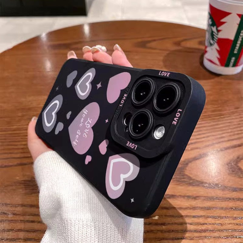 Cute Love Heart iPhone Case