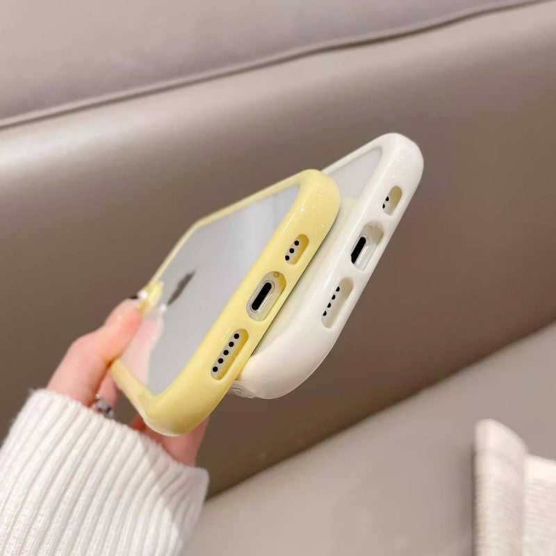Candy Color Clear iPhone Case