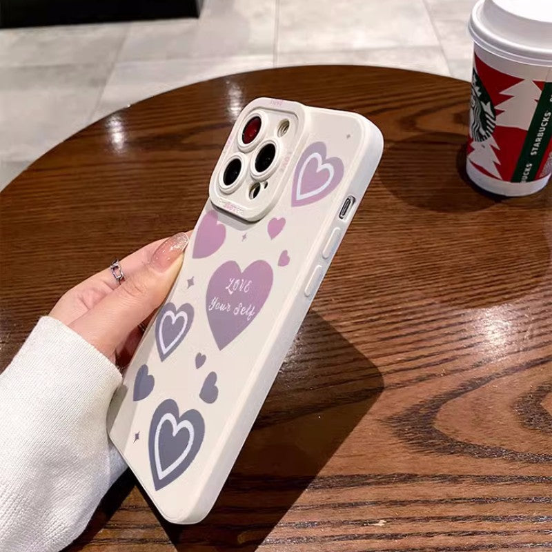 Cute Love Heart iPhone Case