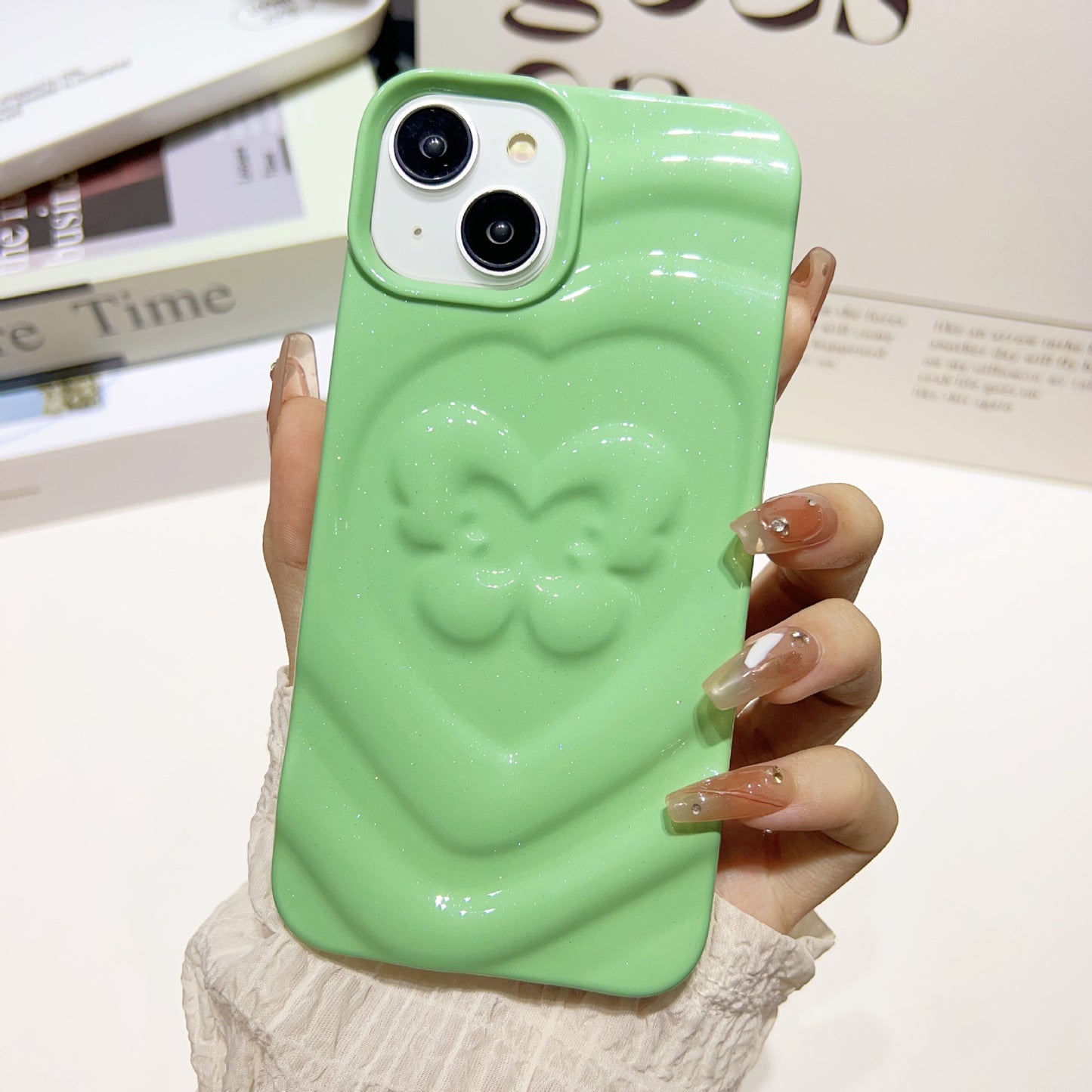 Candy Color 3D Butterfly iPhone Case