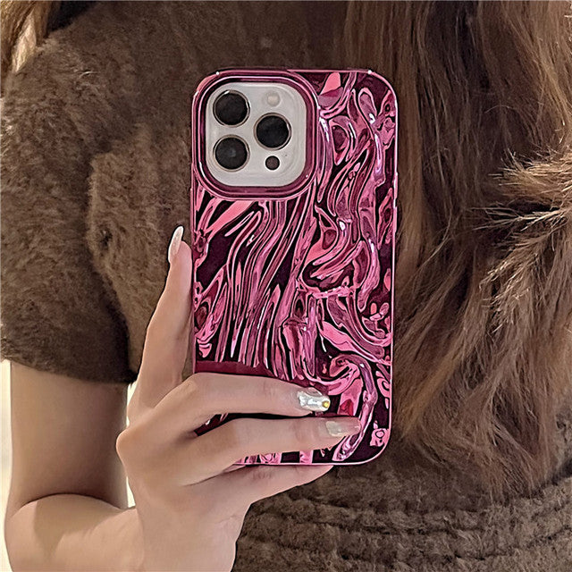 Pleated Water Ripple Wave iPhone Case