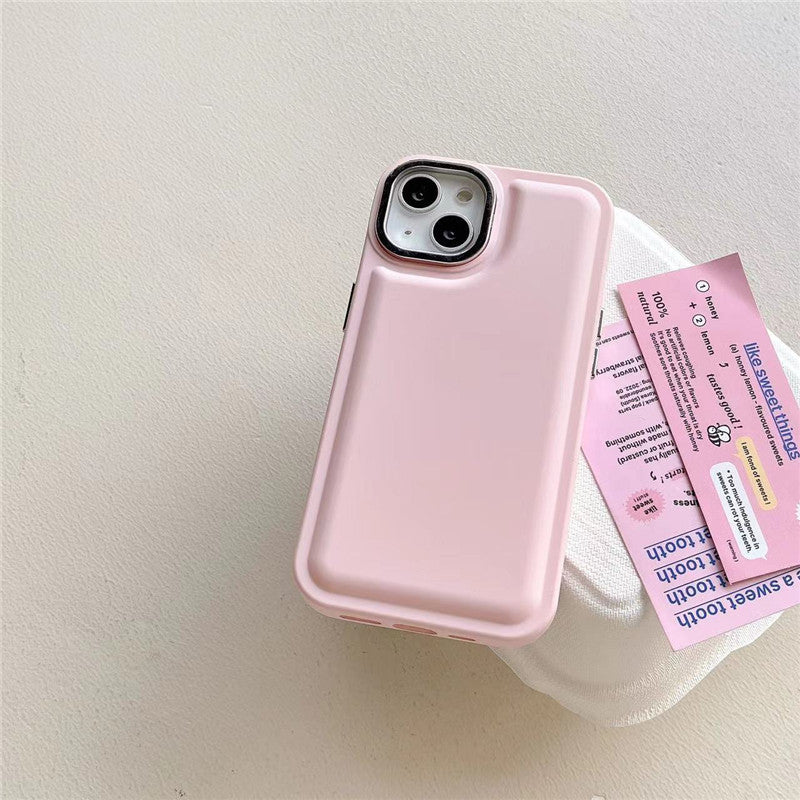 Padded Candy Color iPhone Case