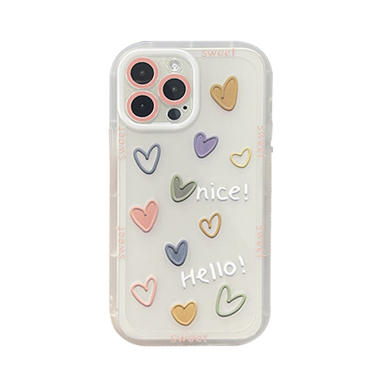 Cute Love Heart iPhone Case