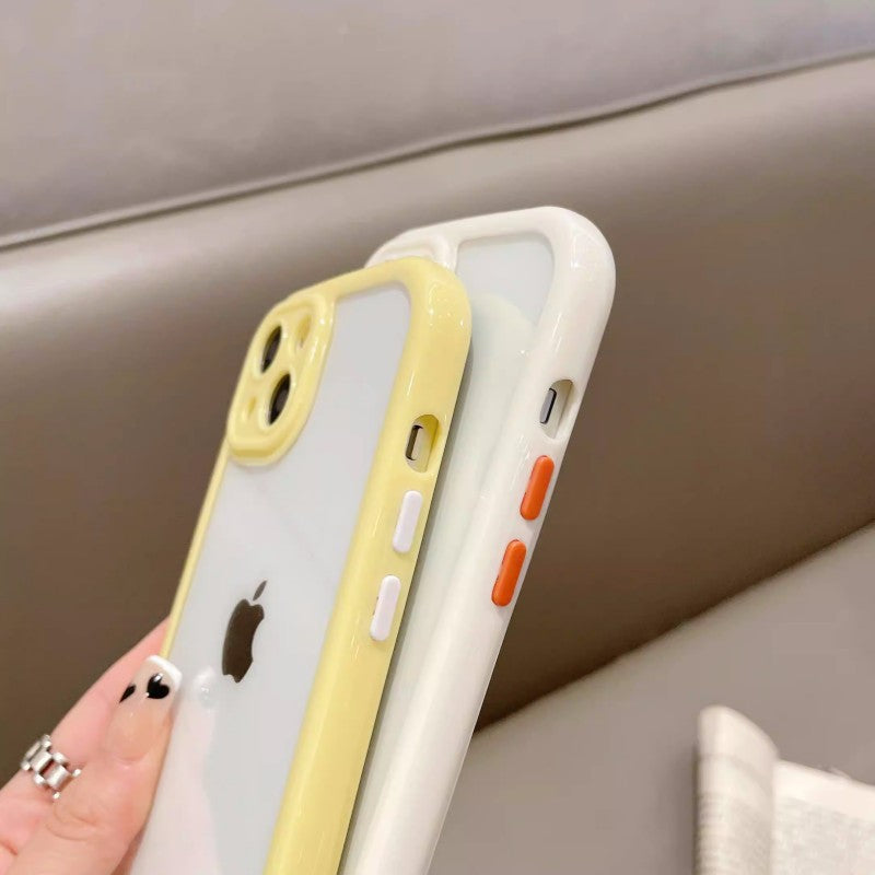 Candy Color Clear iPhone Case