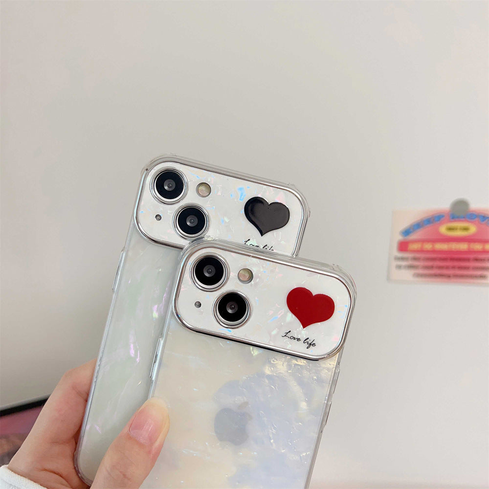 Big Window Love Heart iPhone Case