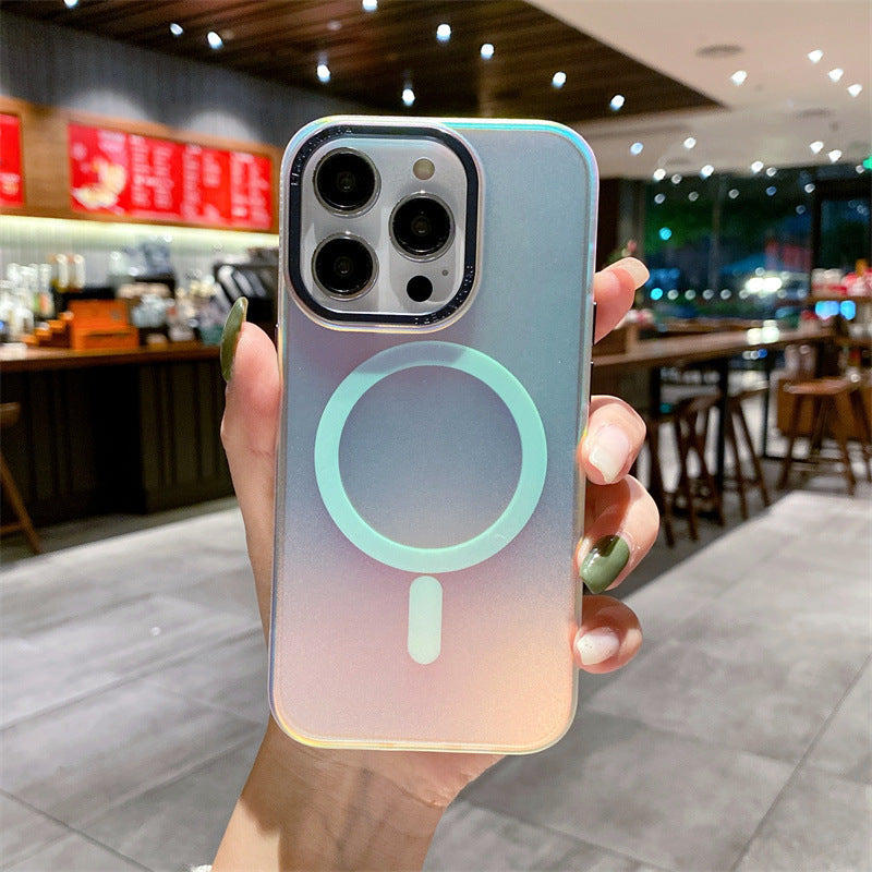 Laser Holographic for Magsafe Magnetic Wireless Charging iPhone Case
