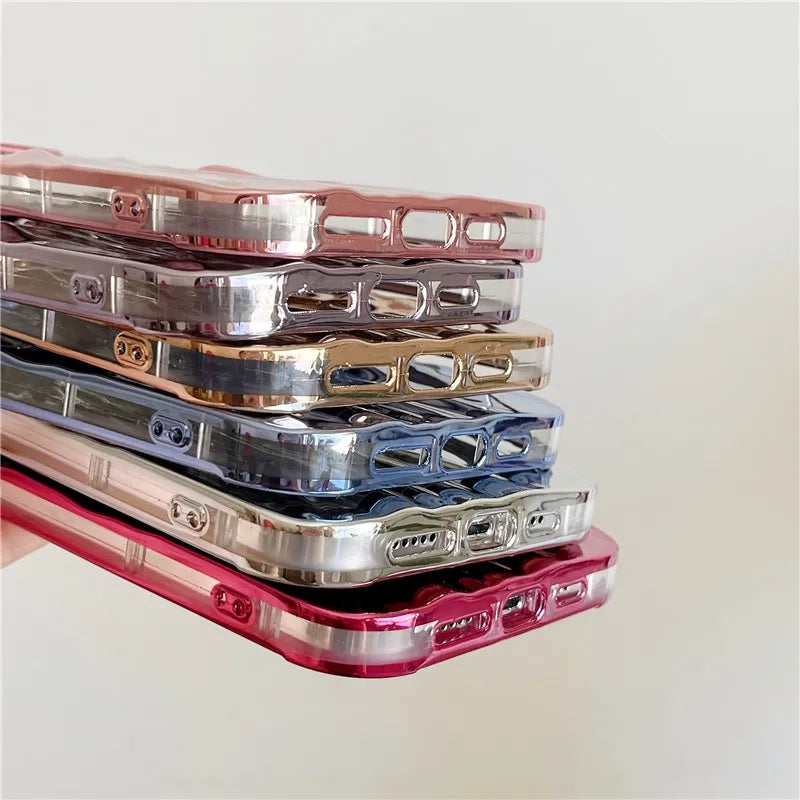 Pleated Water Ripple Wave iPhone Case