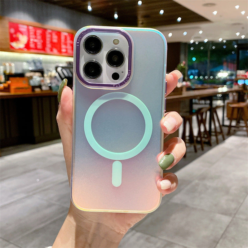 Laser Holographic for Magsafe Magnetic Wireless Charging iPhone Case