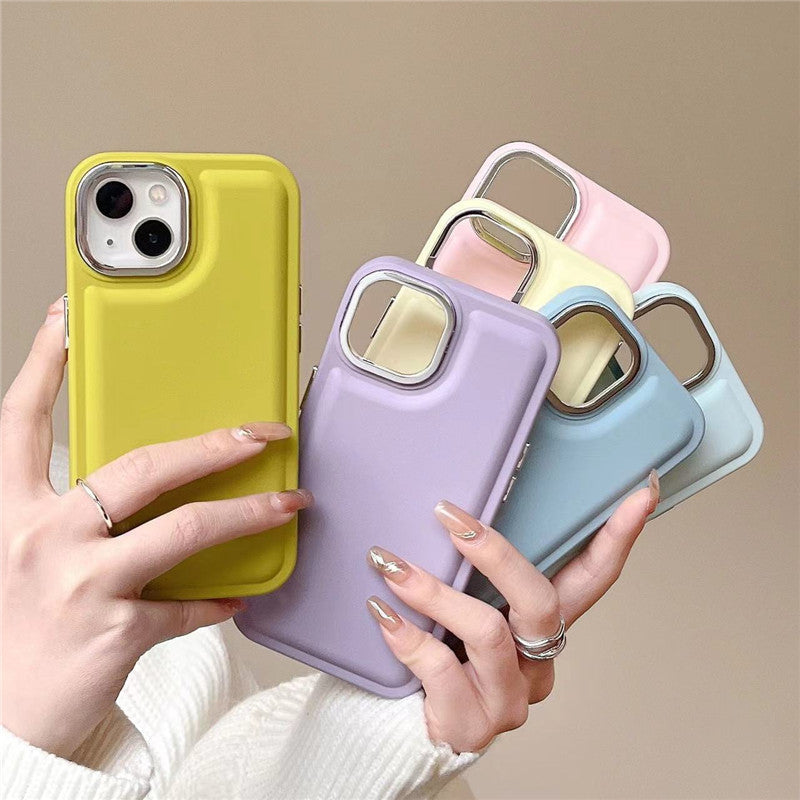 Padded Candy Color iPhone Case