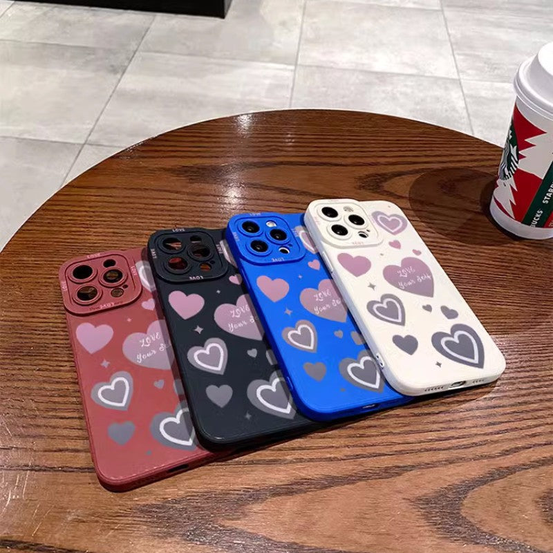 Cute Love Heart iPhone Case