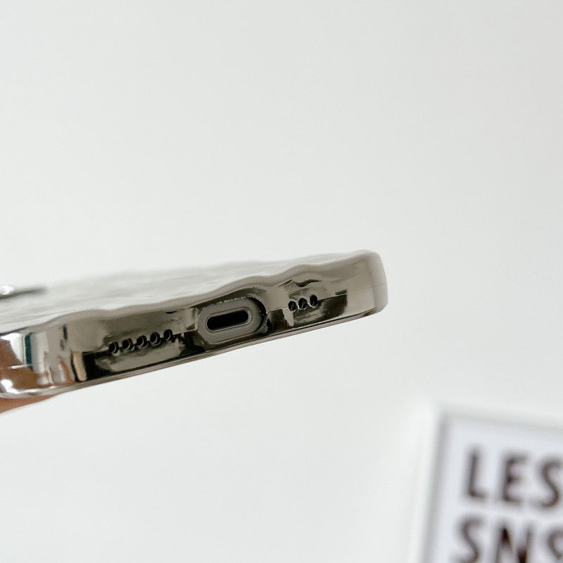 Pleated Foil Compatible with iPhone Case