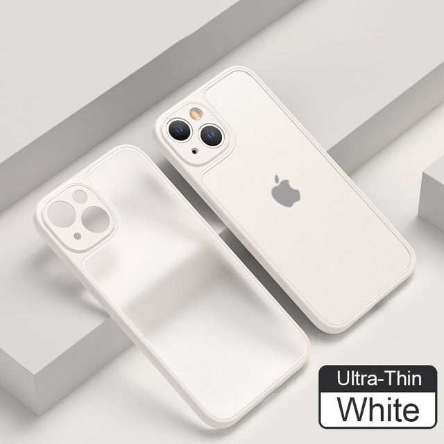 Ultra Thin Matte Shockproof Compatible with iPhone Case