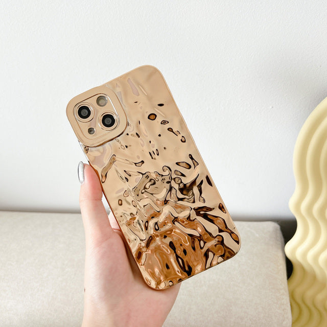 Pleated Foil Compatible with iPhone Case