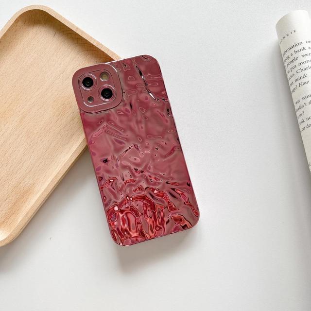 Pleated Foil Compatible with iPhone Case