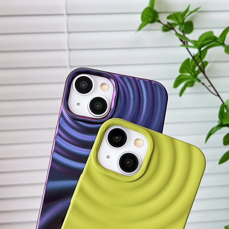 Water Ripple Wave Pattern Compatible with iPhone Case