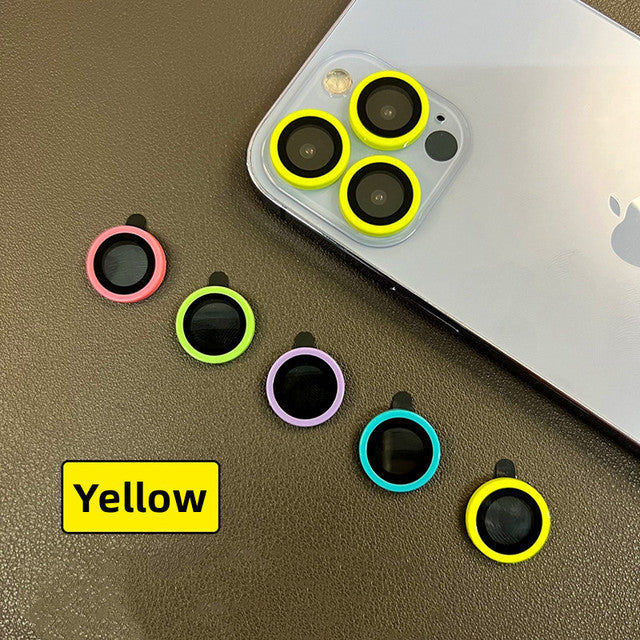 Luminous Ceramic Camera Lens Protective Glass Compatible with iPhone Camera Protectors