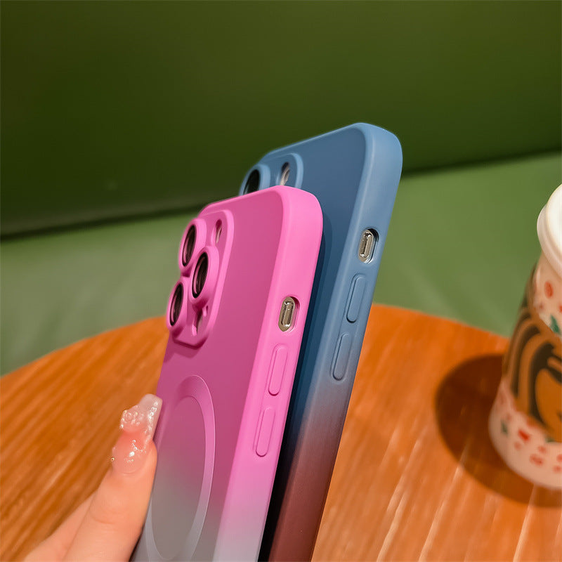 Gradient Color for Magsafe Magnetic Wireless Charging Compatible with iPhone Case