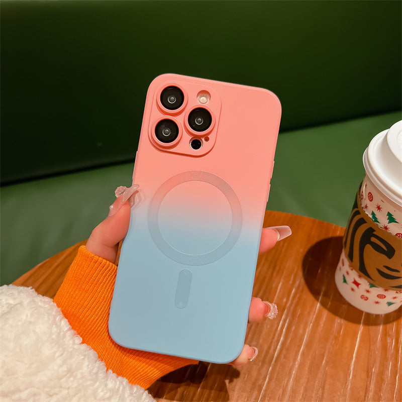 Gradient Color for Magsafe Magnetic Wireless Charging Compatible with iPhone Case