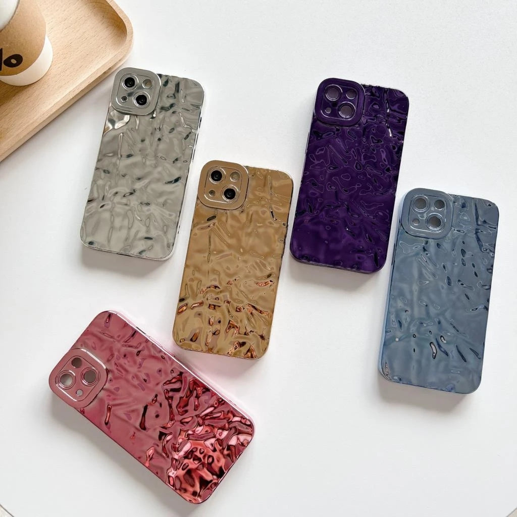 Pleated Foil Compatible with iPhone Case