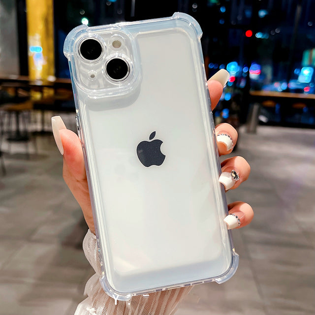 Clear Bumper Compatible with iPhone Case