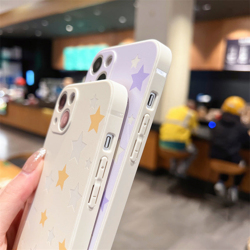Cute Stars Compatible with iPhone Case