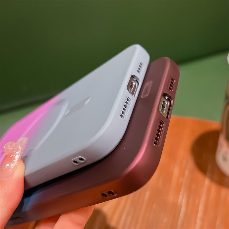 Gradient Color for Magsafe Magnetic Wireless Charging Compatible with iPhone Case
