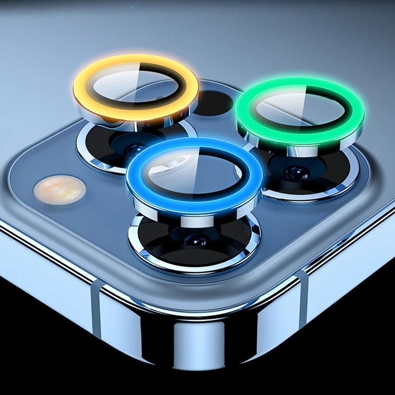 Luminous Ceramic Camera Lens Protective Glass Compatible with iPhone Camera Protectors