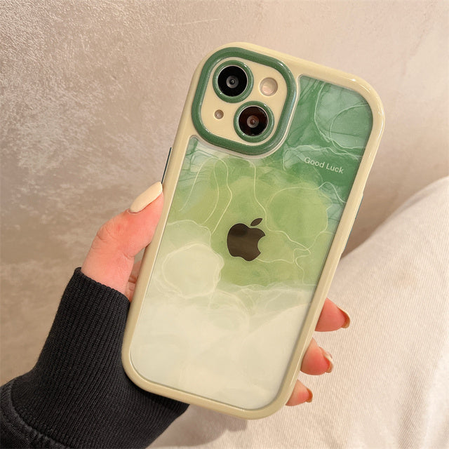 Watercolor Oil Painting Art Compatible with iPhone Case