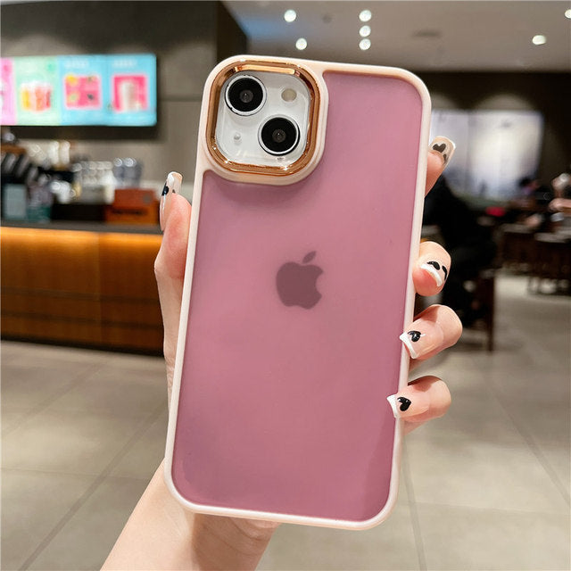 Plating Matte Compatible with iPhone Case