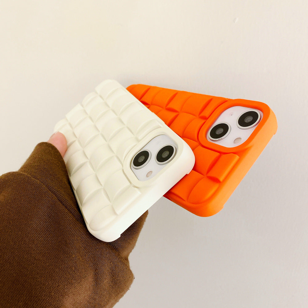 3D Cube Weave Pattern Compatible with iPhone Case