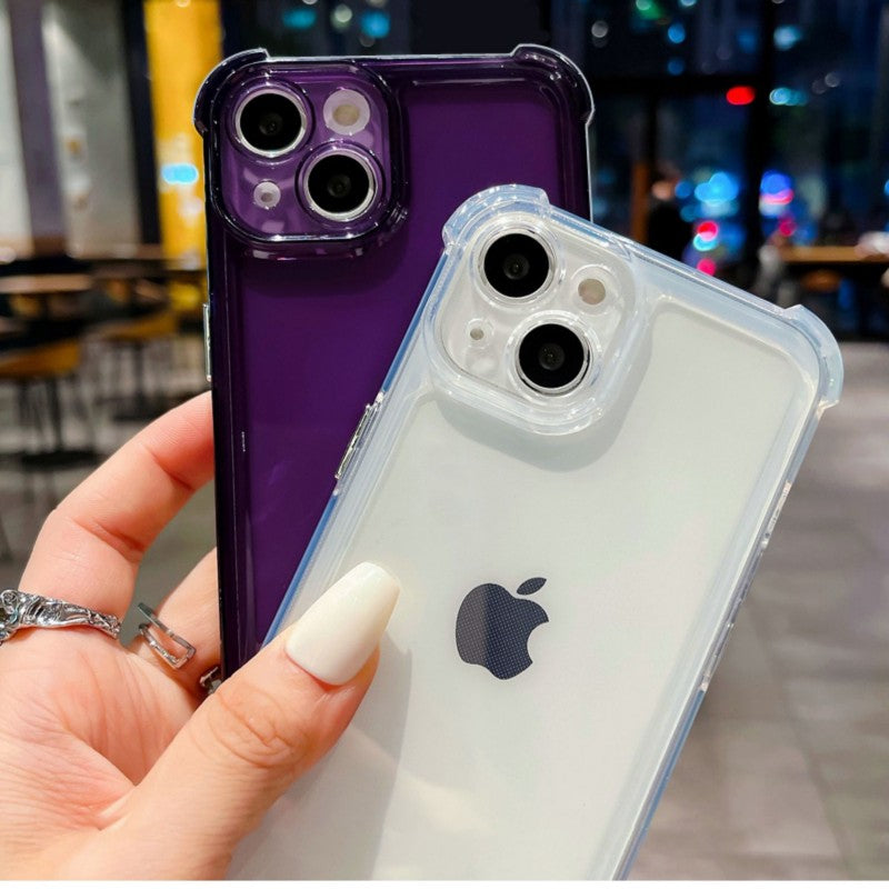 Clear Bumper Compatible with iPhone Case