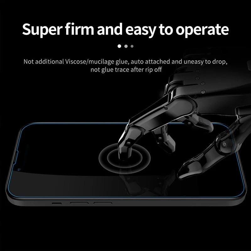 5PCS Protective Tempered Glass Compatible with iPhone Screen Protectors