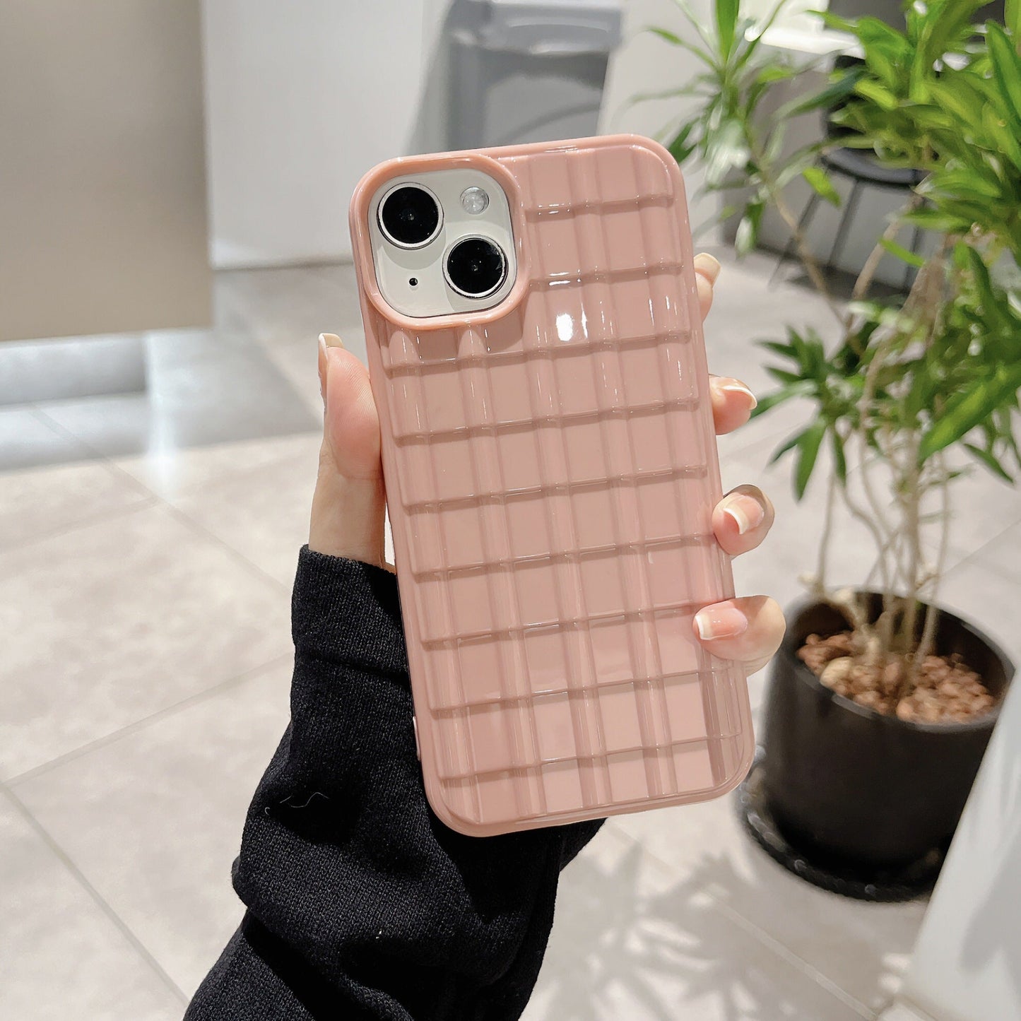Candy Color Strip Compatible with iPhone Case
