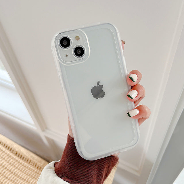 Transparent Camera Protection Shockproof Compatible with iPhone Case