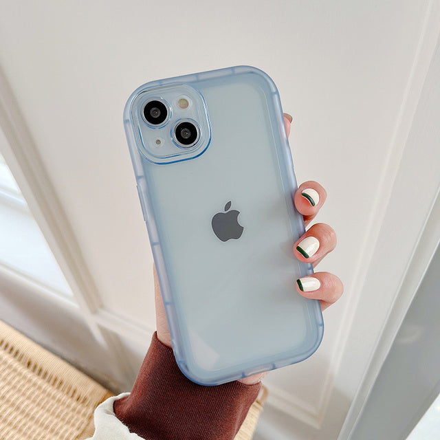 Transparent Camera Protection Shockproof Compatible with iPhone Case