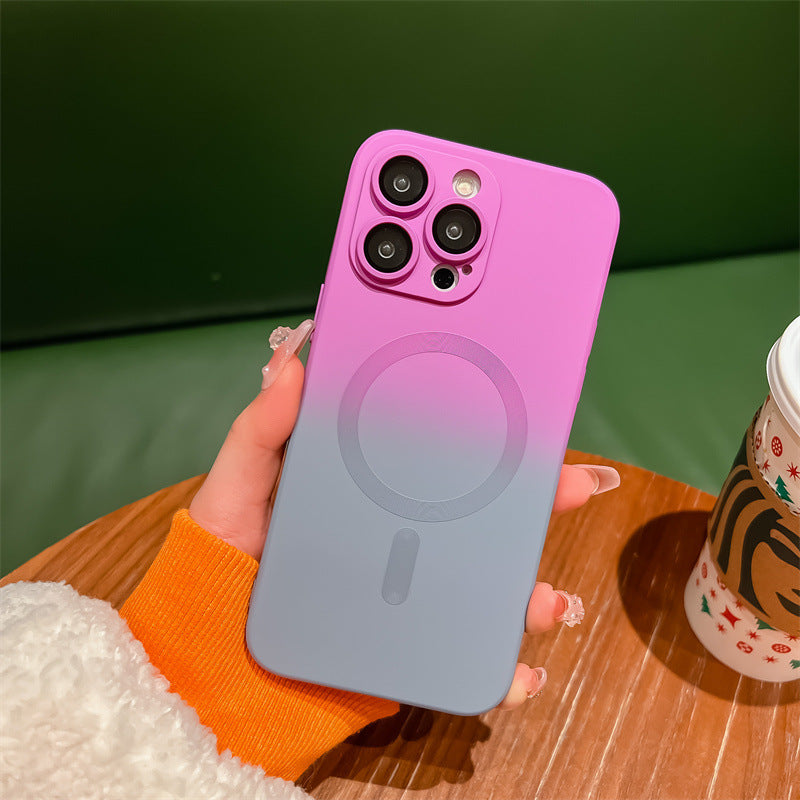 Gradient Color for Magsafe Magnetic Wireless Charging Compatible with iPhone Case