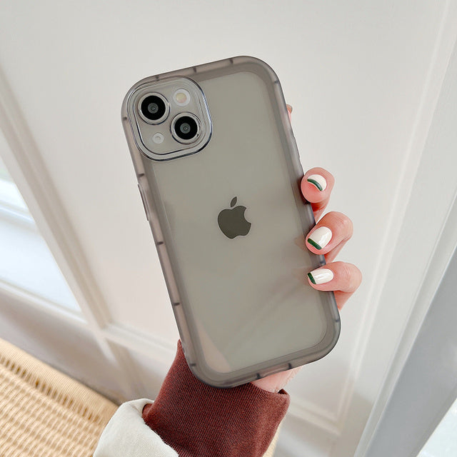 Transparent Camera Protection Shockproof Compatible with iPhone Case