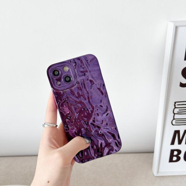 Pleated Foil Compatible with iPhone Case