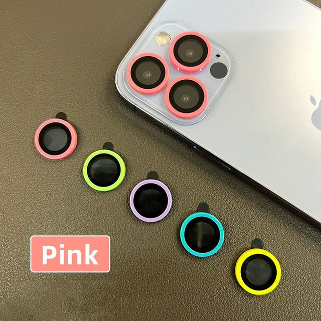 Luminous Ceramic Camera Lens Protective Glass Compatible with iPhone Camera Protectors